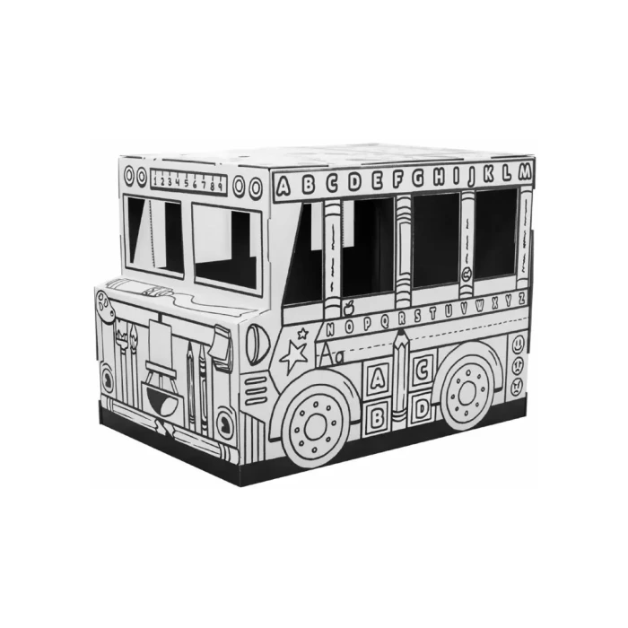Casita de Cartón Pintar y Jugar Bankers Box 100130976 2