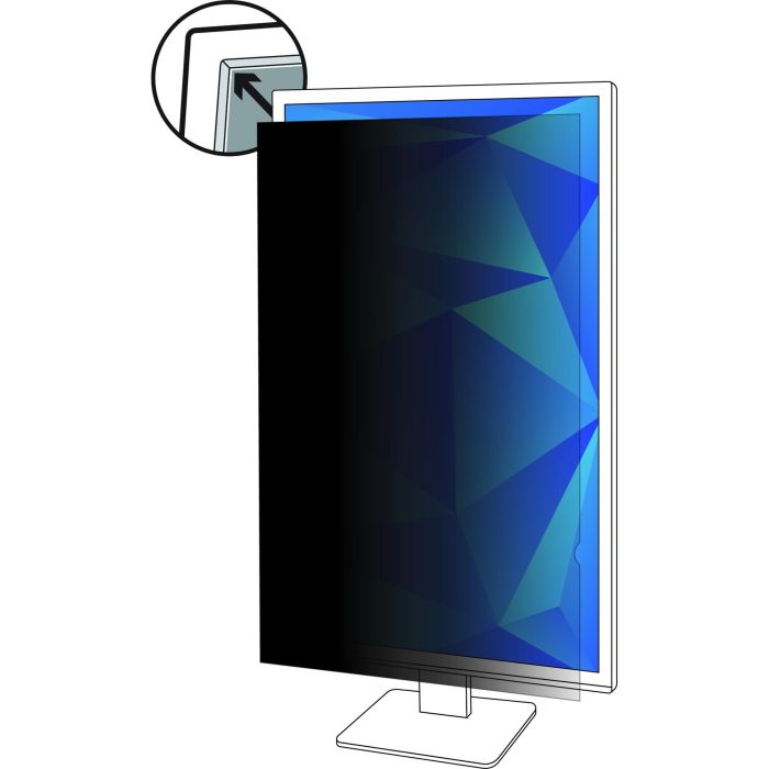 3M PF250W9P Filtro de Privacidad para Monitor 25" (63.5 cm) 16:9, Vertical, Antideslumbrante, Brillo/Mate