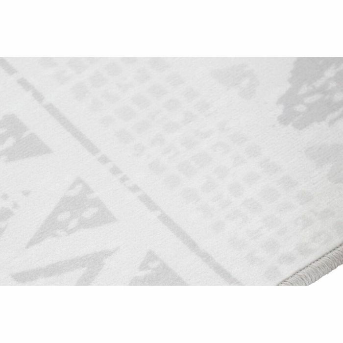 Alfombra DKD Home Decor Gris Blanco Ikat (120 x 180 x 0,4 cm) 2