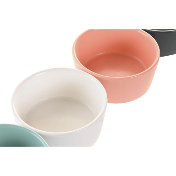 DKD Home Decor Aperitivo Scandi Set de 5 Piezas Multicolor Natural de Bambú y Porcelana 20x20x14 cm Apto Microondas Lavavajillas 2 DKD Home Decor Aperitivo Scandi Set de 5 Piezas Multicolor Natural de Bambú y Porcelana 20x20x14 cm Apto Microondas Lavavajillas 2
