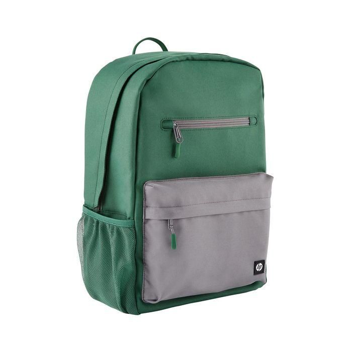HP Mochila Campus Verde, Extra Segura con Cremallera Bloqueable y Bolsillo Acolchado para Portátil, Materiales Resistentes a la Lluvia 1 HP Mochila Campus Verde, Extra Segura con Cremallera Bloqueable y Bolsillo Acolchado para Portátil, Materiales Resistentes a la Lluvia 1