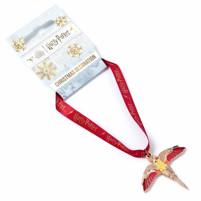 Adorno de Navidad Fawkes Harry Potter 1 Adorno de Navidad Fawkes Harry Potter 1