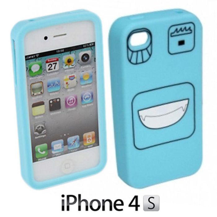 Funda iPhone 4/4S Faces Gadget and Gifts 4 Funda iPhone 4/4S Faces Gadget and Gifts 4