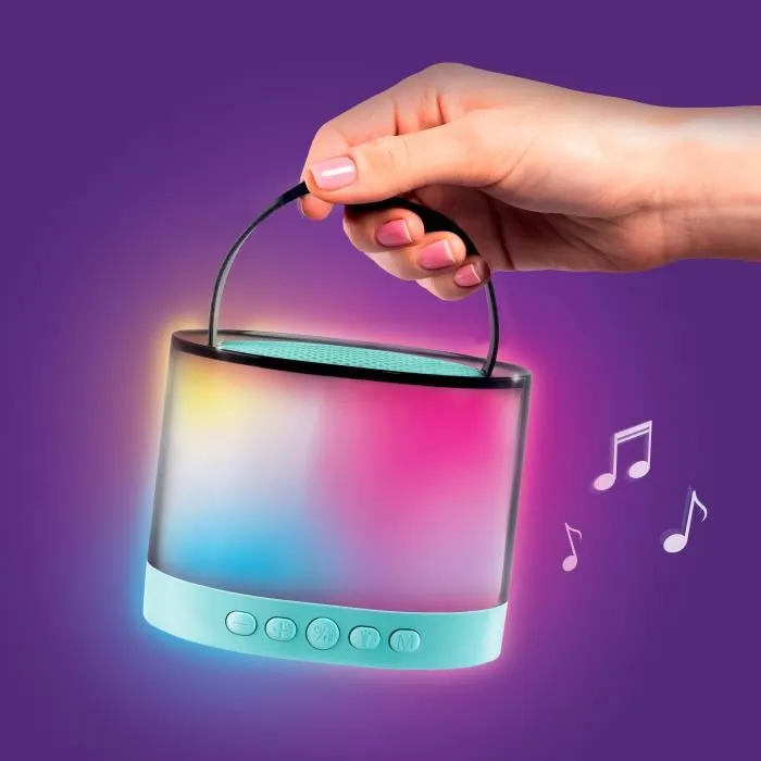 Canal Toys Mini Karaoke Station Music Creator Altavoz iluminado con 2 micrófonos inalámbricos INF 044 3