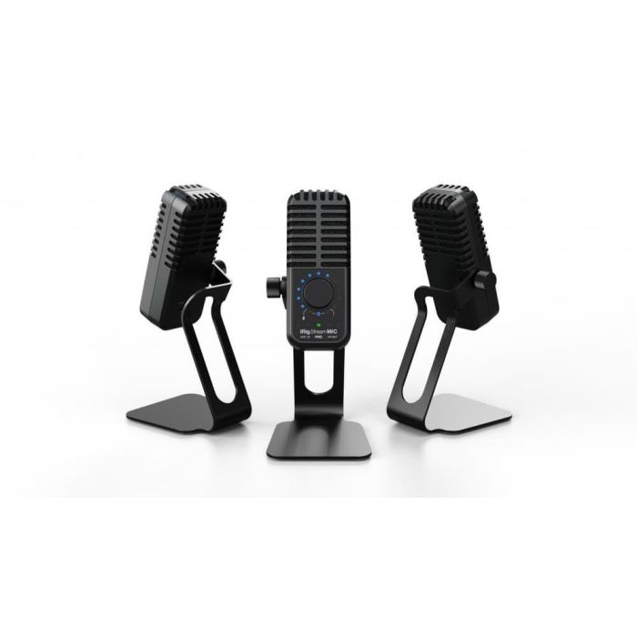 IKMULTIMED Irig Stream Mic Pro Micrófono para Streaming con Dimensiones de 28.7 x 6.3 x 10 cm 1 IKMULTIMED Irig Stream Mic Pro Micrófono para Streaming con Dimensiones de 28.7 x 6.3 x 10 cm 1
