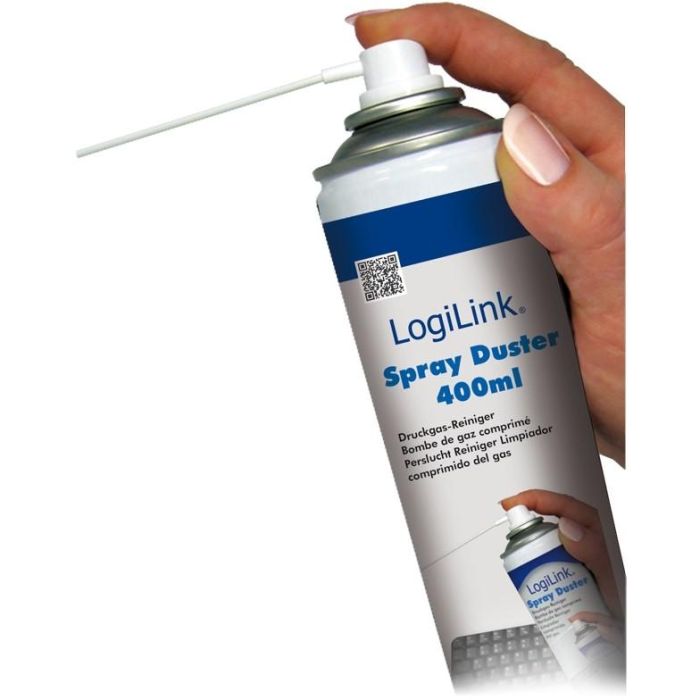 LogiLink Druckluft-Reinigungsspray 400ml 1 LogiLink Druckluft-Reinigungsspray 400ml 1
