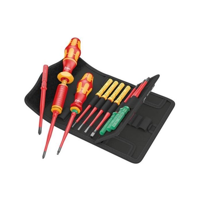Wera 1 TIE Juego Destornillador Dinamométrico Kraftform Kompakt VDE 16 Piezas Extra Slim para Trabajos Eléctricos 0 Wera 1 TIE Juego Destornillador Dinamométrico Kraftform Kompakt VDE 16 Piezas Extra Slim para Trabajos Eléctricos 0
