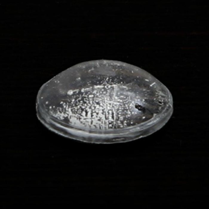 HERRAJES ALK Lágrima Adhesiva Goma Eva 10x3mm Transparente - Protector Adhesivo Antigolpes y Antideslizante (50 Unidades)