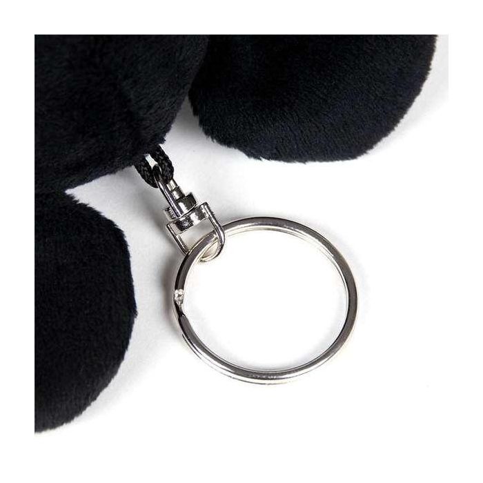 Llavero Peluche Mickey Mouse Negro 5 Llavero Peluche Mickey Mouse Negro 5