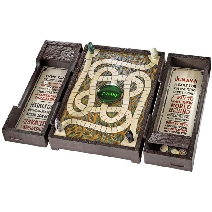 The Noble Collection Replica Juego de Mesa Jumanji - Réplica Oficial del Iconico Juego de la Película (1995)