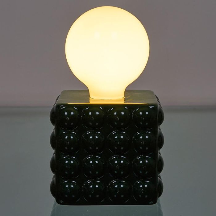 Lámpara Cerámica Verde Home Deco Factory 2 Lámpara Cerámica Verde Home Deco Factory 2