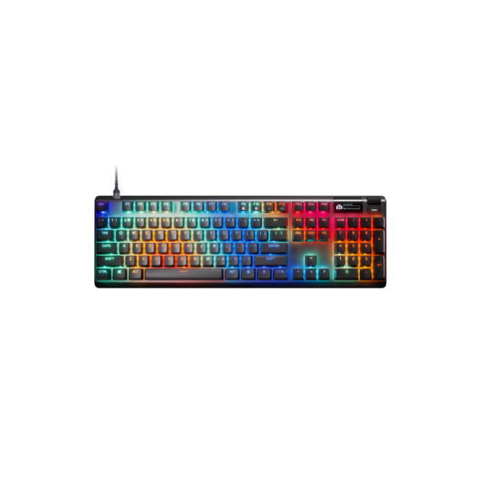 SteelSeries APEX PRO GEN 3 Teclado Gaming USB Inglés EE. UU. Negro - Interruptores Magnético-Mecánicos, Retroiluminación RGB, 64660 1 SteelSeries APEX PRO GEN 3 Teclado Gaming USB Inglés EE. UU. Negro - Interruptores Magnético-Mecánicos, Retroiluminación RGB, 64660 1