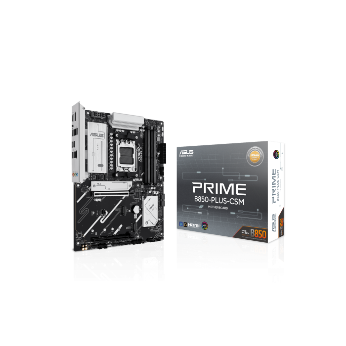 Asus PRIME B850-PLUS-CSM Placa Base Socket AM5 DDR5 PCIe 5.0 para AMD Ryzen 9000/7000 ATX
