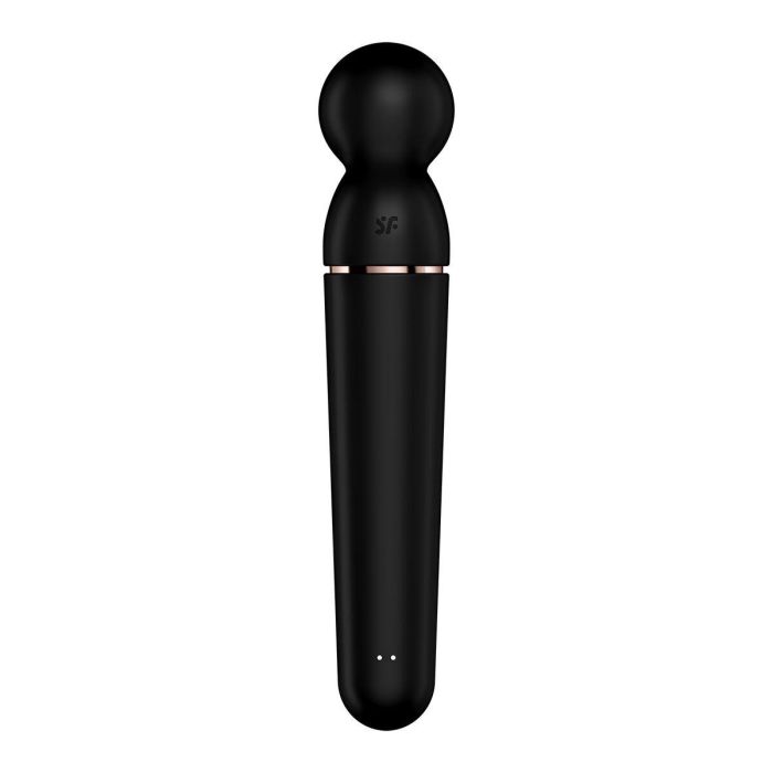 Satisfyer Planet wand-er vibrador black + rosegold 3