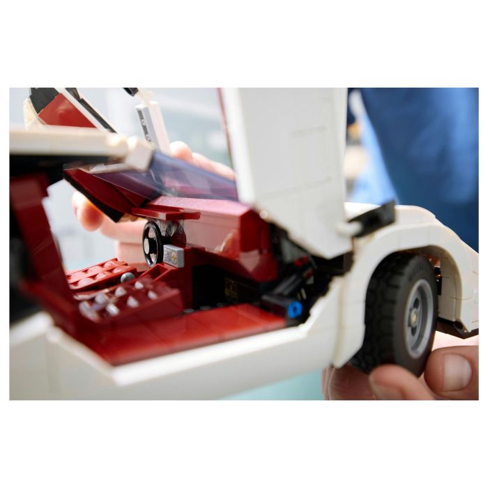 LEGO Icons Lamborghini Countach 5000 Quattrovalvole 10318 - Juego de Construcción de 1506 Piezas para Adultos