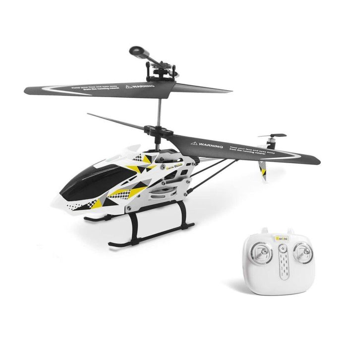Mondo Helicóptero RC Fijo 22 cm 3 Canales Giroscopio LED Vuelo Estacionario Despegue/Aterrizaje Automático 1