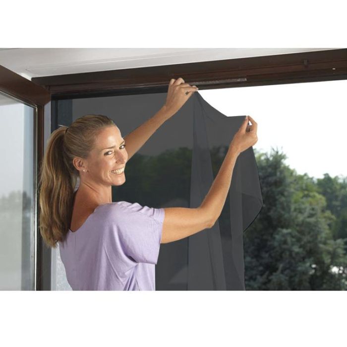 Schellenberg Mosquitera para ventanas con cierre de gancho y bucle 130x150cm 0 Schellenberg Mosquitera para ventanas con cierre de gancho y bucle 130x150cm 0