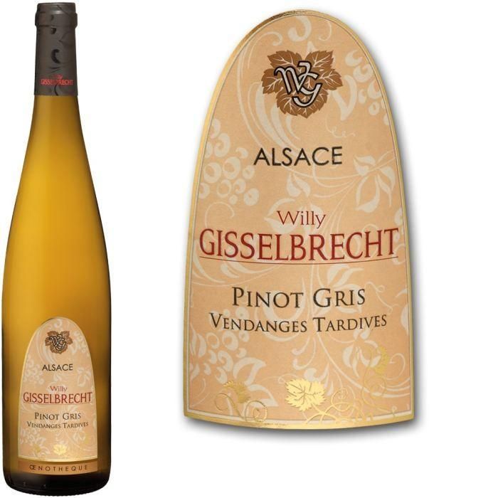 Cosecha tardía Gisselbrecht Pinot Gris 2015