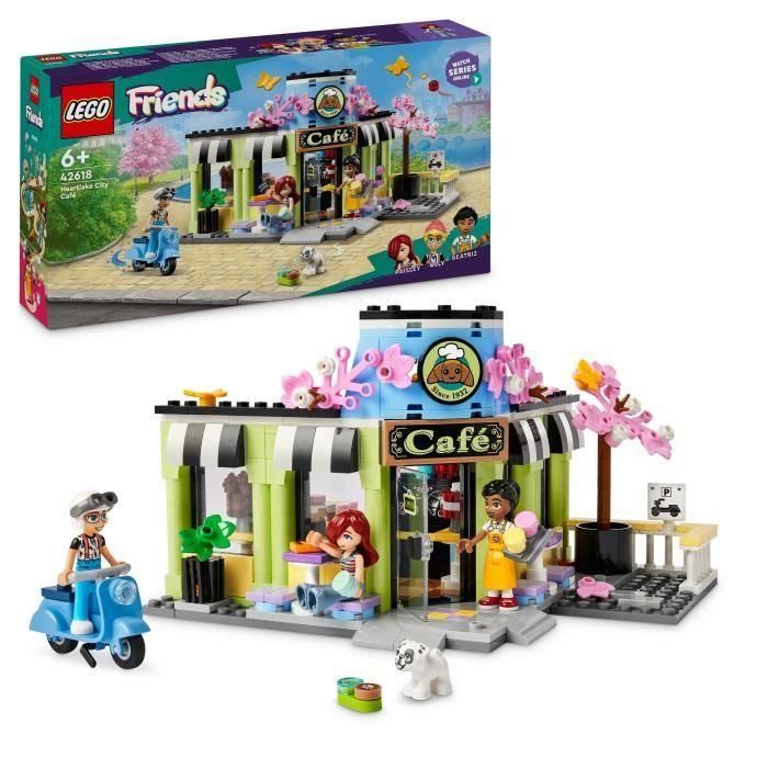 Lego Friends Cafetería de Heartlake City Set de Construcción Temático Infantil – Recomendado para Niños de 6 Años en Adelante Lego Friends Cafetería de Heartlake City Set de Construcción Temático Infantil – Recomendado para Niños de 6 Años en Adelante
