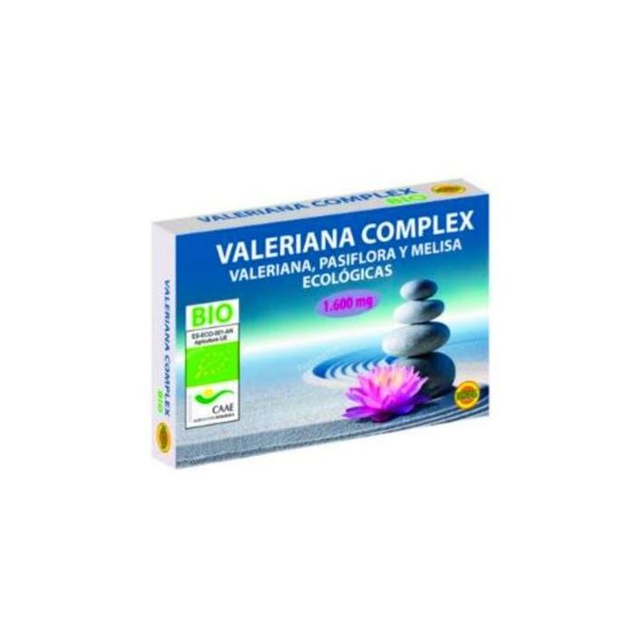 ROBIS Valeriana Complex Bio con Melisa y Pasiflora para Insomnio, Nerviosismo y Ansiedad 60 Comprimidos