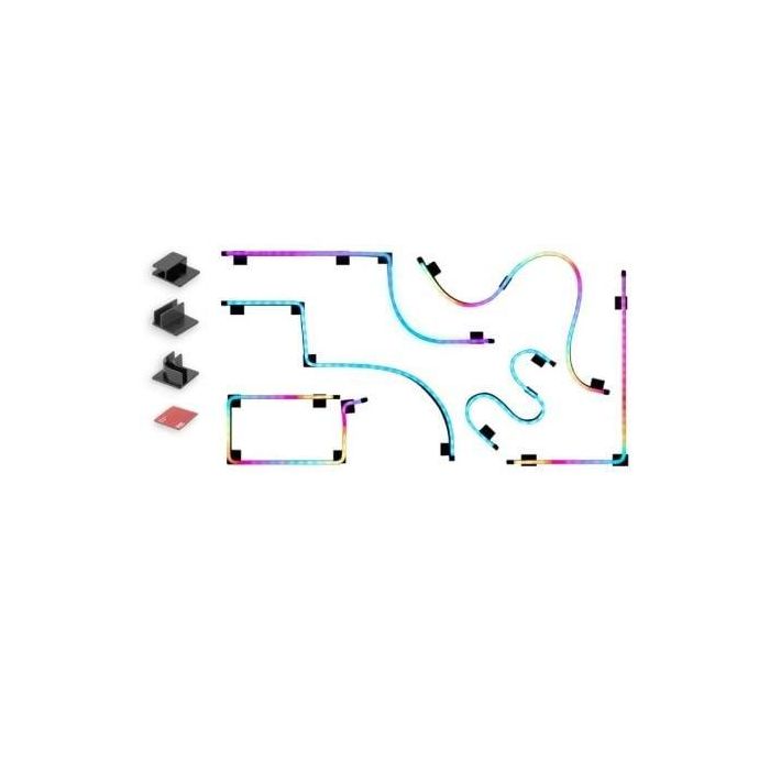 Mars Gaming MLT-TWO Pack 2 Tiras LED NEON ARGB 40cm para PC Gaming | Sincronizable 5V 3 Pin | Múltiples Opciones de Montaje 3 Mars Gaming MLT-TWO Pack 2 Tiras LED NEON ARGB 40cm para PC Gaming | Sincronizable 5V 3 Pin | Múltiples Opciones de Montaje 3