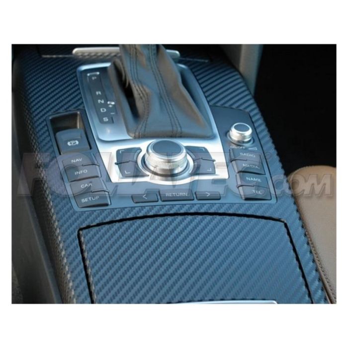 Foliatec FO3161 Lámina Película Vinilo Ultra Carbon Negra Estructurada Autoadhesiva 3D 152 x 20 cm para Interior de Coche, Tuning, Molduras 2