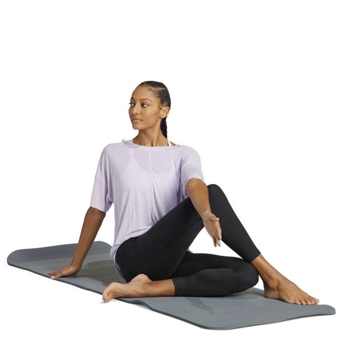 Camiseta de Manga Corta Mujer Adidas Yoga Studio Oversized 46,5 3