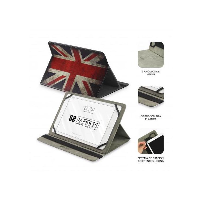 Funda Subblim Trendy England para Tablets de 10.1"-11" 1 Funda Subblim Trendy England para Tablets de 10.1"-11" 1