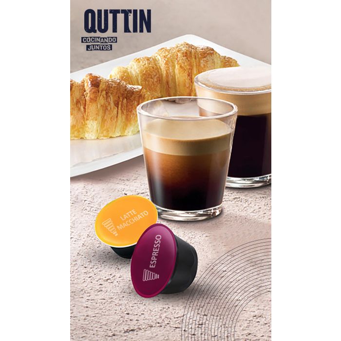 Quttin Soporte para 24 Cápsulas de Café Rotatorio - 13.5 x 33 x 13.5 cm (6 Unidades) 2 Quttin Soporte para 24 Cápsulas de Café Rotatorio - 13.5 x 33 x 13.5 cm (6 Unidades) 2