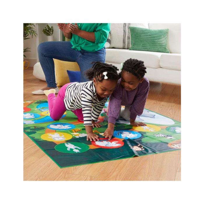 Hasbro Gaming Twister Junior F7478 Juego 2 en 1 Fiesta Salvaje Safari Animales para Niños +3 Años 3 Hasbro Gaming Twister Junior F7478 Juego 2 en 1 Fiesta Salvaje Safari Animales para Niños +3 Años 3