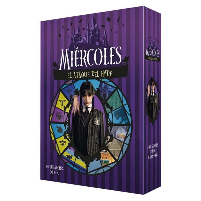 Mixlore Juego de Mesa Miércoles MIXWED01ES El Ataque del Hyde, Juego de Tablero Colección Miércoles para 2-4 Jugadores 0 Mixlore Juego de Mesa Miércoles MIXWED01ES El Ataque del Hyde, Juego de Tablero Colección Miércoles para 2-4 Jugadores 0
