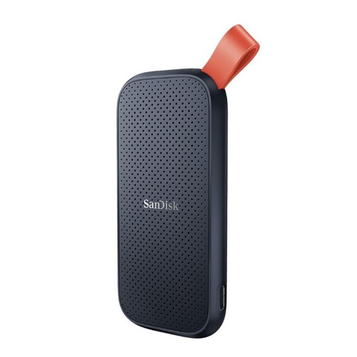 SanDisk SDSSDE30-2T00-G26 Disco Externo SSD Portátil 2TB USB 3.2 Gen 2 800MB/s Lectura USB-C, Resistente a Caídas 1