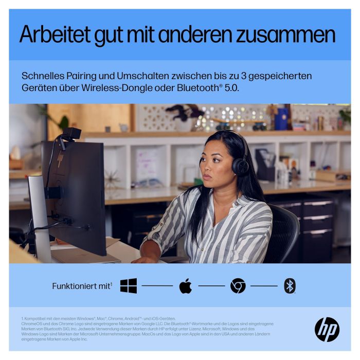 HP Ratón Inalámbrico Recargable 710, Ambidextro, RF Wireless + Bluetooth, 3000 DPI, 7 Botones, Negro HP Ratón Inalámbrico Recargable 710, Ambidextro, RF Wireless + Bluetooth, 3000 DPI, 7 Botones, Negro