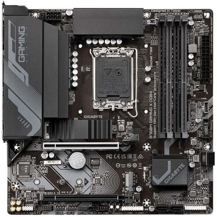 Gigabyte 9MB76MGX4-00-10 Placa Base B760M GAMING X Micro ATX Socket LGA 1700 Intel 12ª/13ª Gen DDR4 4 DIMMs PCIe 4.0 M.2 LAN 2.5GbE 2 Gigabyte 9MB76MGX4-00-10 Placa Base B760M GAMING X Micro ATX Socket LGA 1700 Intel 12ª/13ª Gen DDR4 4 DIMMs PCIe 4.0 M.2 LAN 2.5GbE 2