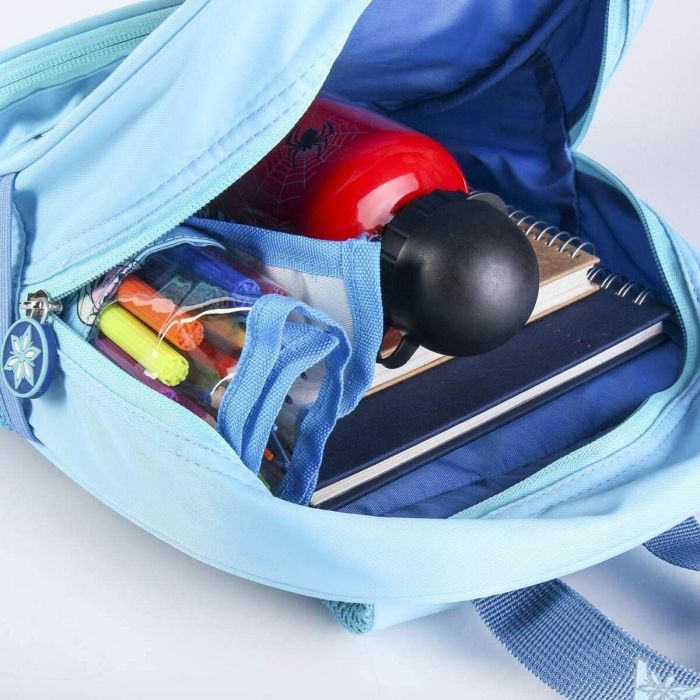 Mochila Escolar Frozen Azul 8 Mochila Escolar Frozen Azul 8
