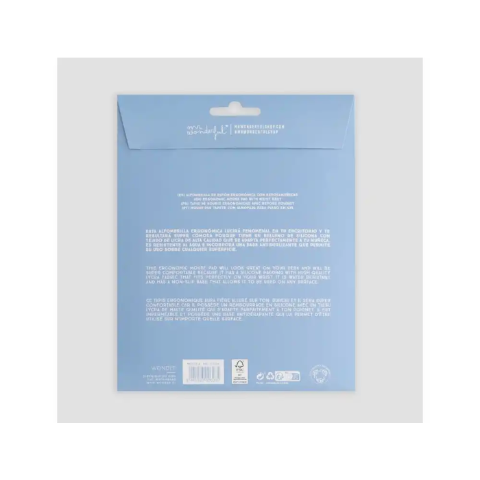 Wondee Alfombrilla de Ratón Ergonómica de Gel con Reposamuñecas, Diseño Aguacates, Antideslizante, Impermeable, 250x230 mm 7