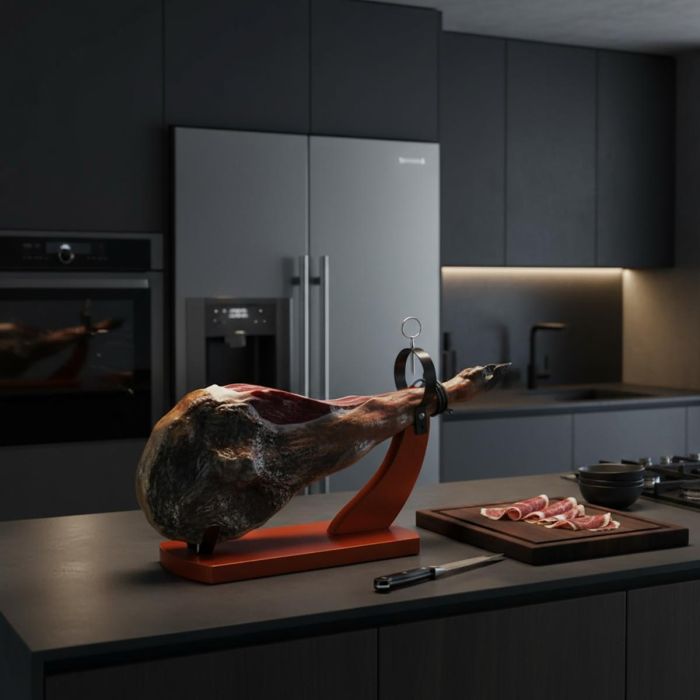 Jamonero Aro Metal Campo Quid 37,5x16x36 cm Jamonero Aro Metal Campo Quid 37,5x16x36 cm