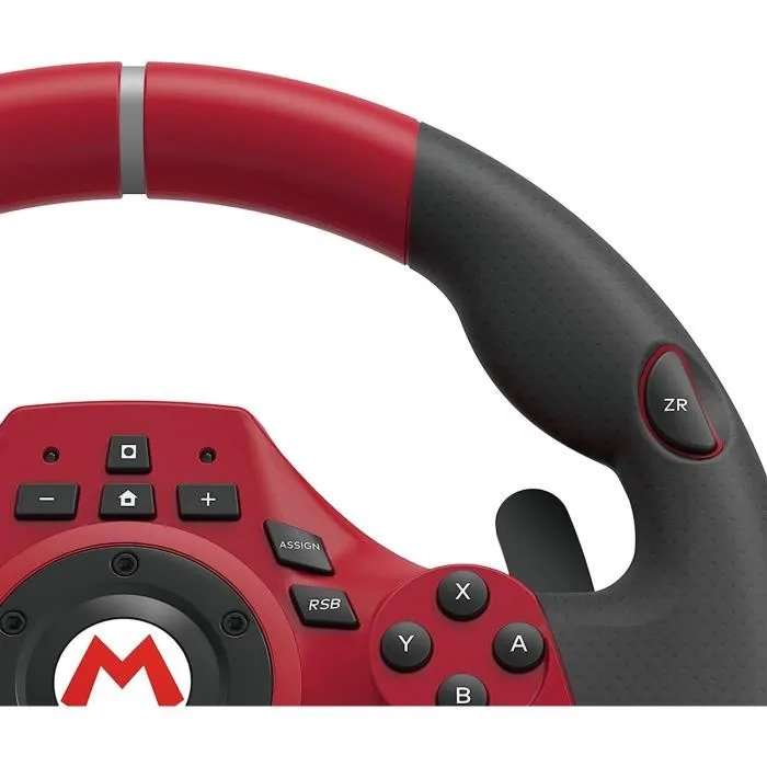 Hori Volante Deluxe Mario Kart para Nintendo Switch y PC con Pedales 5