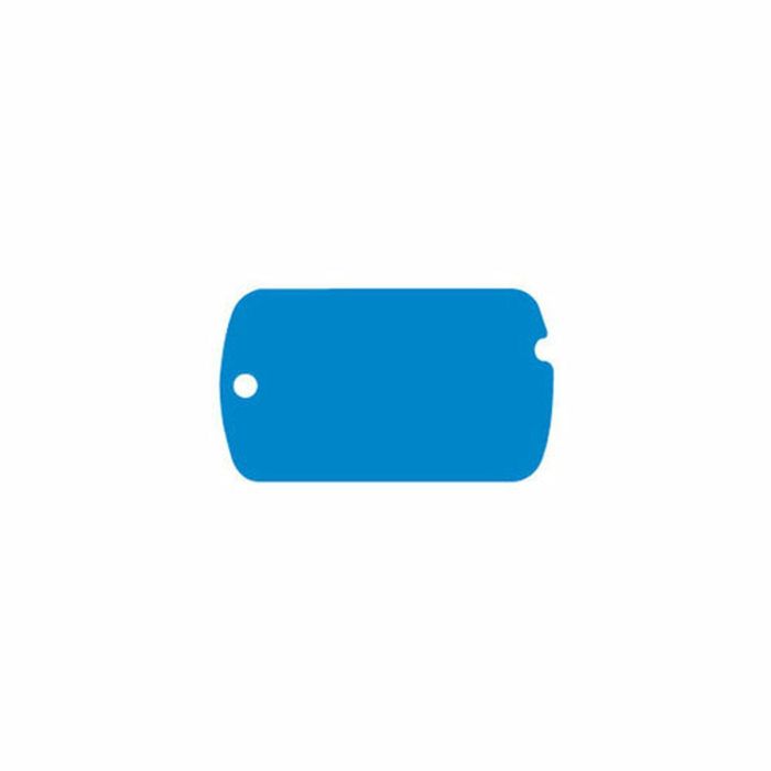 Placa identificativa Imarc Military Azul 1