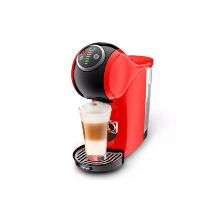Delonghi EDG315.R Cafetera de Cápsulas Genio S Plus Roja, 15 bares, compatible Nescafé Dolce Gusto, 0,8L, 1600W 0 Delonghi EDG315.R Cafetera de Cápsulas Genio S Plus Roja, 15 bares, compatible Nescafé Dolce Gusto, 0,8L, 1600W 0