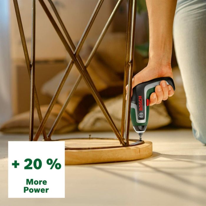 Atornillador inalámbrico Bosch IXO 7 con 10 puntas y caja de almacenamiento 9