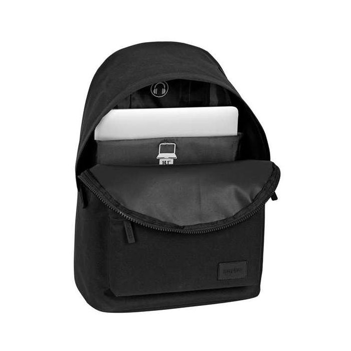 Safta Mochila para Portátil 14,1" Basic Negro 31x41x16cm 4
