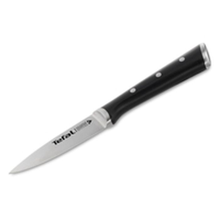 Cuchillo de Cocina Tefal K2320514 ICE FO Negro Acero Inoxidable 9 cm 12 Cuchillo de Cocina Tefal K2320514 ICE FO Negro Acero Inoxidable 9 cm 12