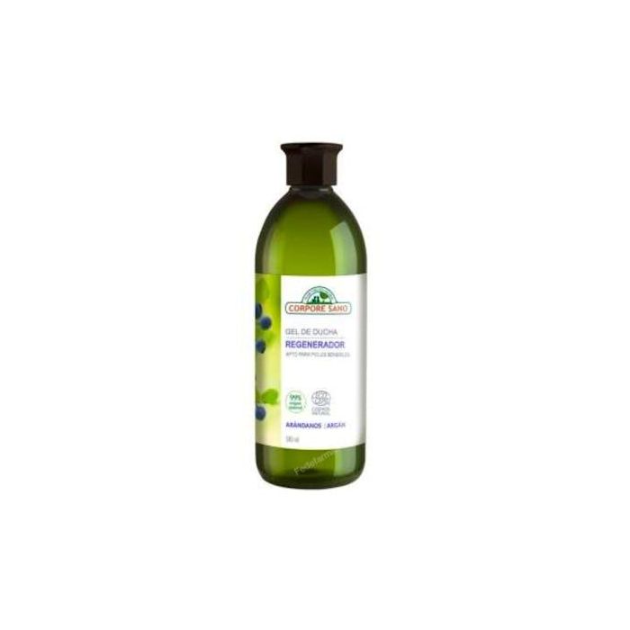 CORPORE SANO Gel de Ducha Antioxidante 600ml Bio | Piel Sensible, Vegano, 99.2% Natural, Certificado COSMOS NATURAL
