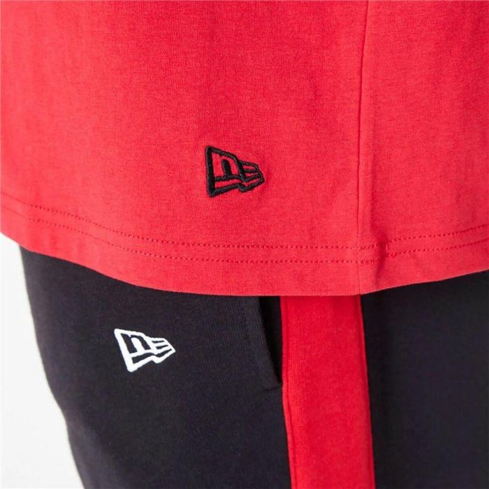 Camiseta de Manga Corta Hombre New Era NBA Rojo XL 1 Camiseta de Manga Corta Hombre New Era NBA Rojo XL 1