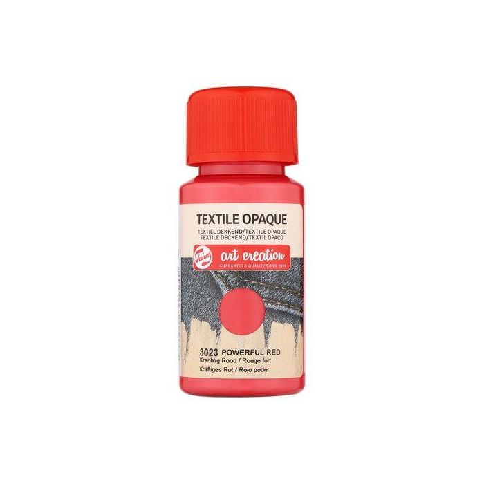 Pintura Para Tela Talens Art Creation Opaca 50 Ml (Bote) Rojo Poder