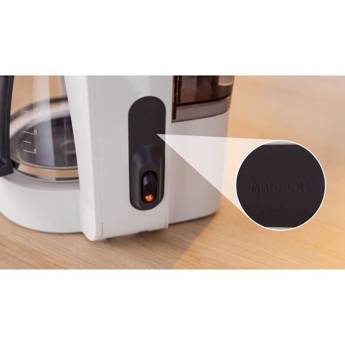 Cafetera de filtro - BOSCH - TKA2M111 MyMoment - Blanca - Capacidad 1,25L - Jarra de cristal - Sistema antigoteo 5 Cafetera de filtro - BOSCH - TKA2M111 MyMoment - Blanca - Capacidad 1,25L - Jarra de cristal - Sistema antigoteo 5