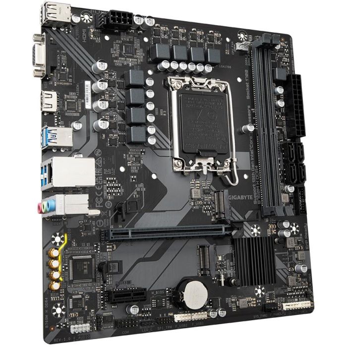 Gigabyte B760M H DDR4 (rev. 1.0) Intel B760 LGA 1700 micro ATX - 9MB76MH4-00-10 2 Gigabyte B760M H DDR4 (rev. 1.0) Intel B760 LGA 1700 micro ATX - 9MB76MH4-00-10 2