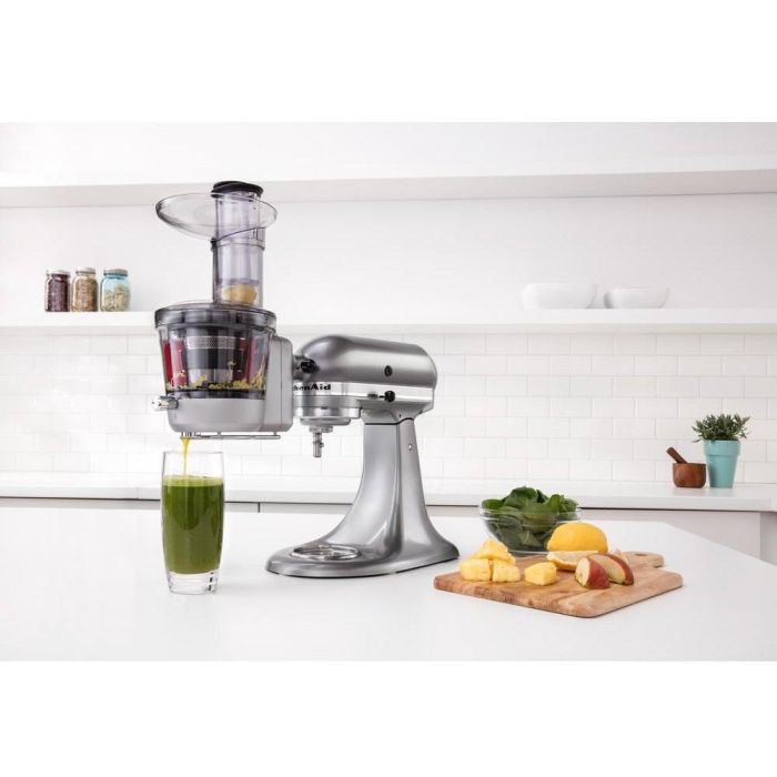 Kitchenaid 5KSM1JA Accesorio Licuadora para Zumos y Salsas, Extracción Lenta, Compatible con Robots 3