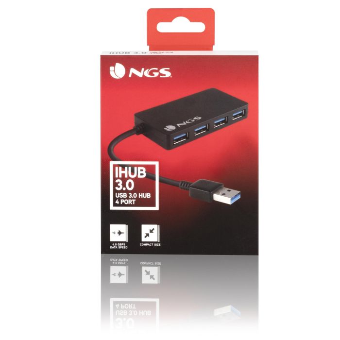 Hub USB NGS IHUB 3.0/ 4xUSB 4 Hub USB NGS IHUB 3.0/ 4xUSB 4